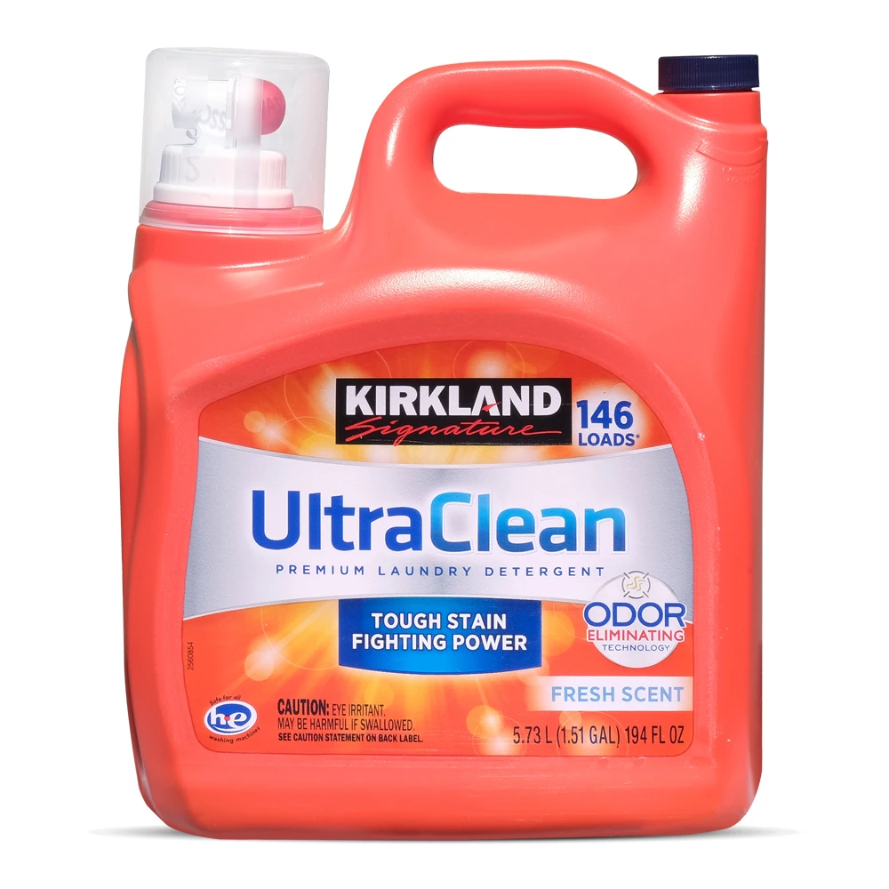 Coastco Kirkland Ultraklean Laundry Detergent 5.73L