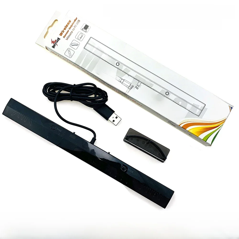 NIEUWE MayFlash Draadloze Sensor Dolphin Bar voor Wii Remote Plus Controller Naar voor Windows PC Ondersteuning-Bluetooth voor Wii Kids Games - afbeelding 2