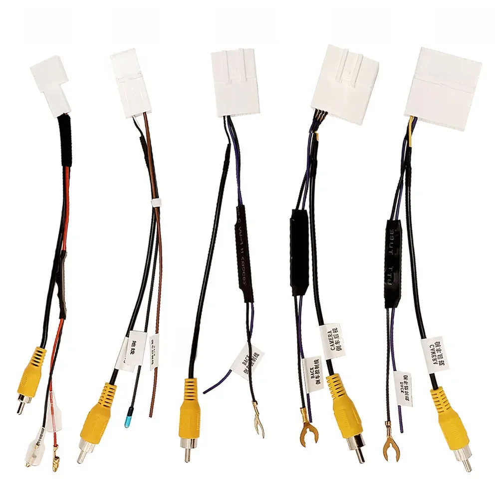 4pin 8Pin 16Pin 20Pin 24Pin pour Toyota Original usine caméra automatique sortie vidéo voiture caméra de recul sortie câble adaptateur vidéo