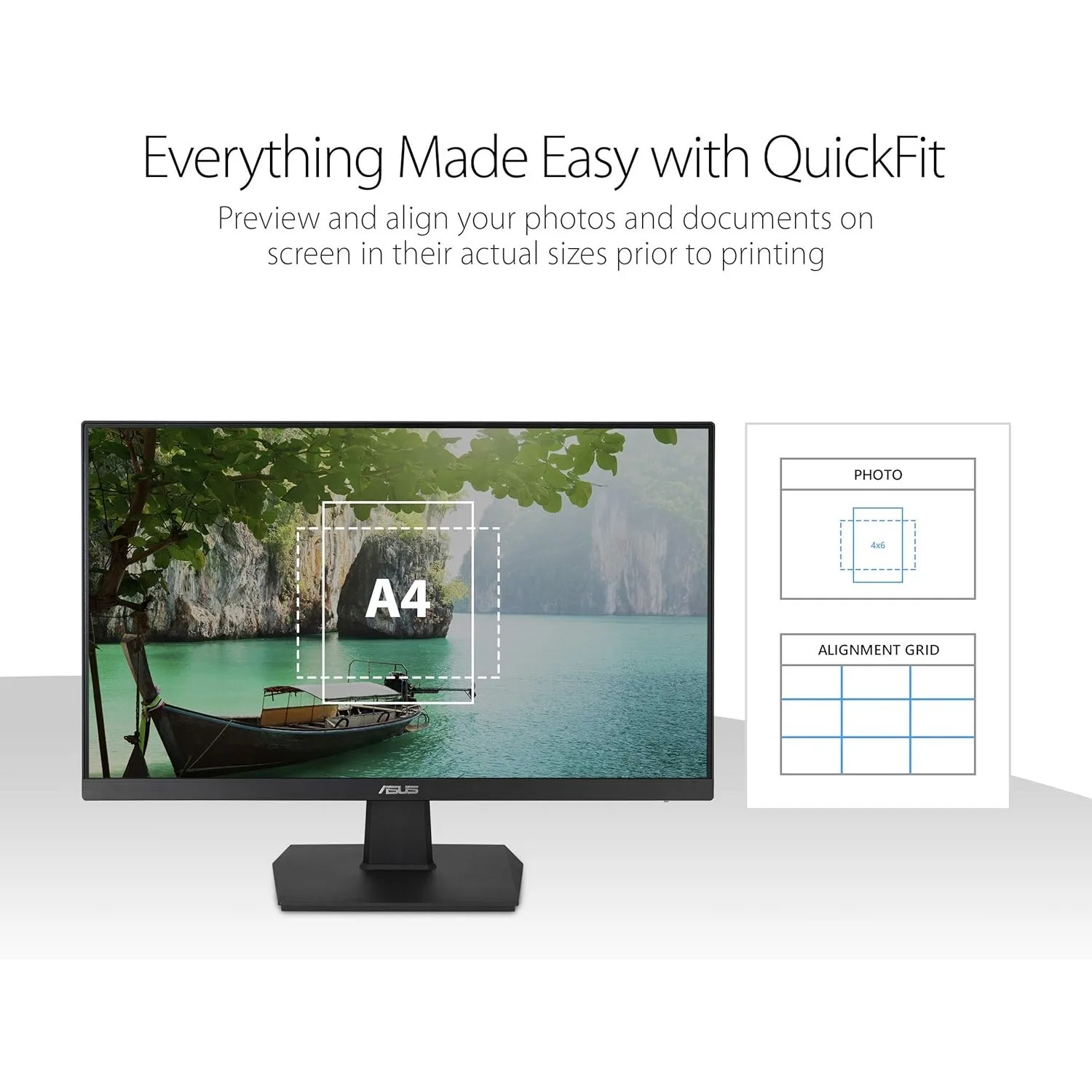 شاشة ألعاب ASUS VA27EHE مقاس 27 بوصة عالية الدقة IPS - 75 هرتز، للعناية بالعين، HDMI، تصميم فائق النحافة، أسود #5