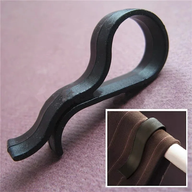 Pince à Jambe de Serrage pour Pantalon, Porte-Écharpe, Grandes Pinces à Jet en Plastique, pour Vêtement, Chemise, Manteau, Pull, Pantalon, Pince Sécurisée pour Robe