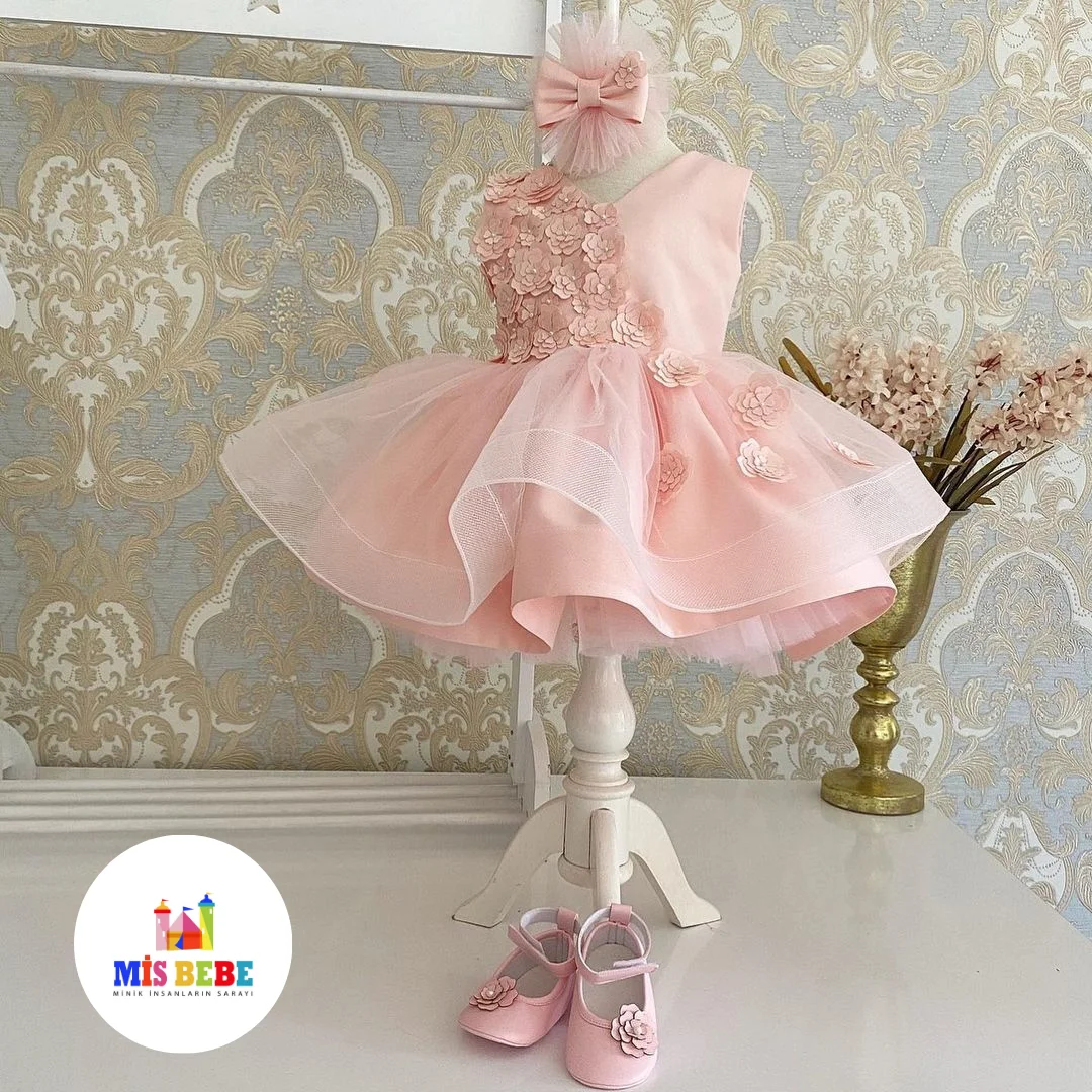 Tutu Flower Girl Dress Christmas Dress Birthday Party Princess Dress For Baby Girl Wedding Dresses