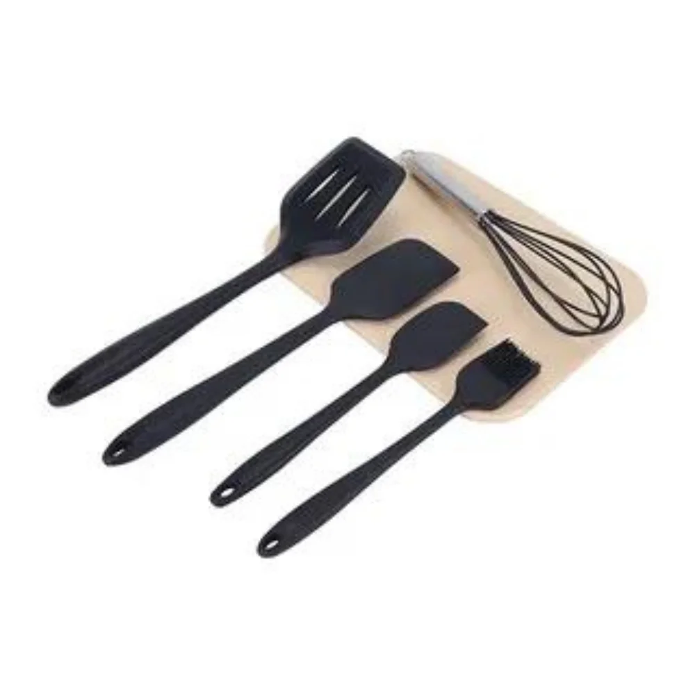 5 Kitchen Utensils Kit-Assorted Colors-Tough and Modern Design