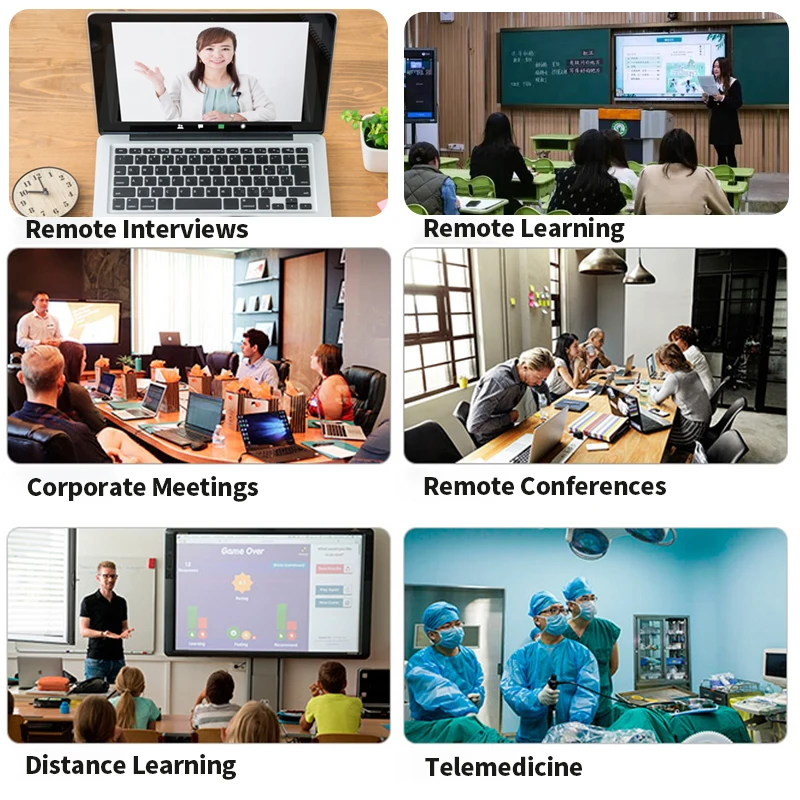 SZXLCOM 4K PTZ Conference Camera 12x/21x/30x Optical Zoom NDI POE HDMI USB AI Auto-Tracking for Telemedicine/Church Live/Office