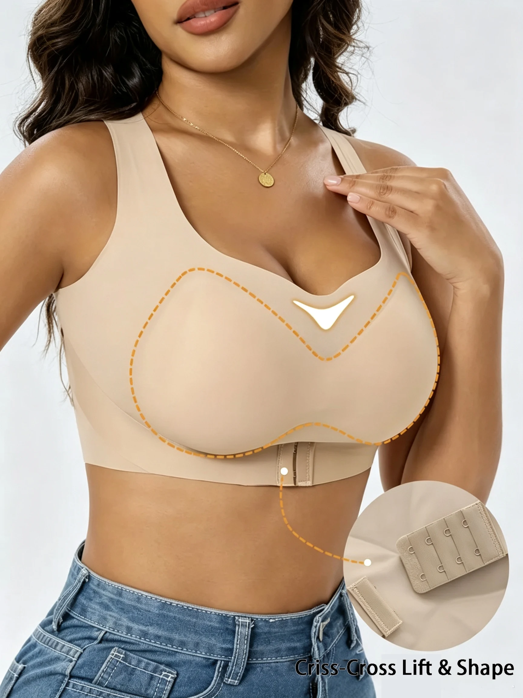 Sujetador para mujer de nylon