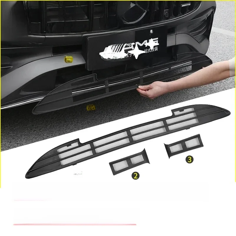 Grille de pare-chocs avant anti-insectes, filet de protection pour Mercedes Benz Classe C W206 2022-2023 Jas