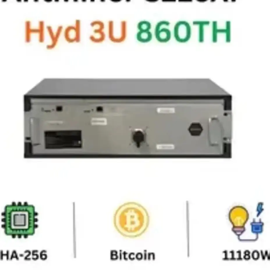 

TT BUY NOW New Bitmain Bitmain Antminer S21e XP Hyd 3UU working