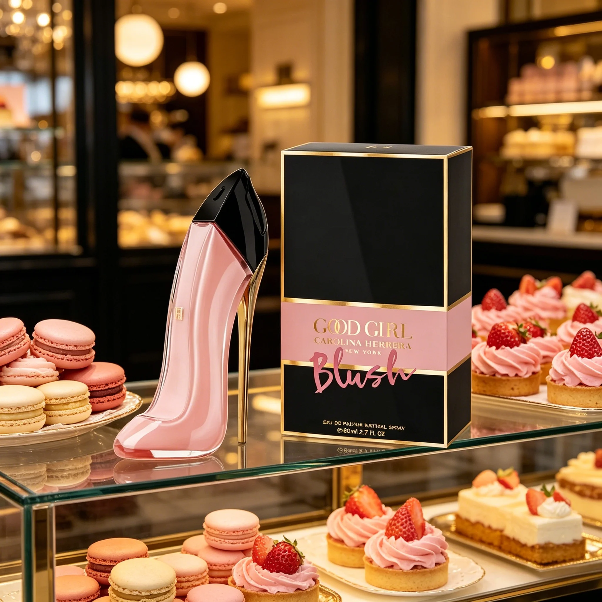 Carolina Herrera Good Girl Blush Women Eau de Parfum Sweet Fruity Floral Vanilla Scent Glossy Pink High Heel Bottle Black Pink Gold Gift Box Long Lasting Sweet Girly Perfume Premium Holiday Gift for Valentine Birthday Wedding Mother’s Day Christmas view 2