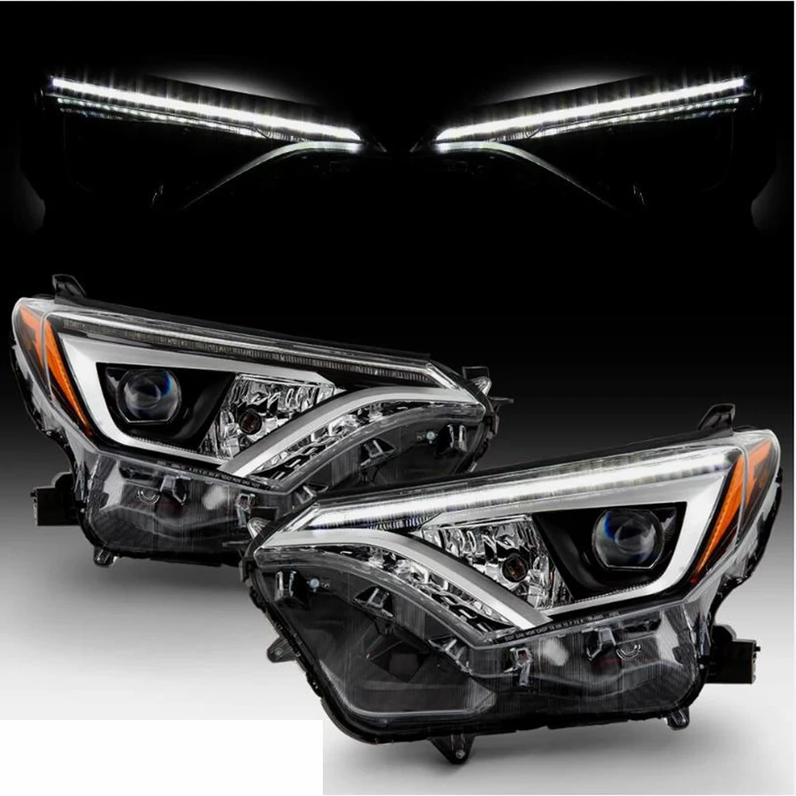 

ДЛЯ TOYOTA RAV4 2016 США Фара ГОЛОВКИ Светодиодные фары OE R 81145-42670/L 81185-42670