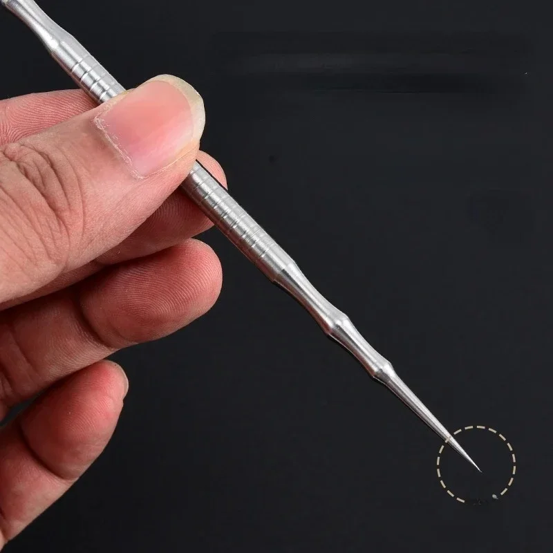 Pince à points noirs pour boutons cellulaires Ultra-fins, pour Salon de beauté professionnel, élimine l'acné, les particules de graisse, outil d'aiguille, outils de beauté