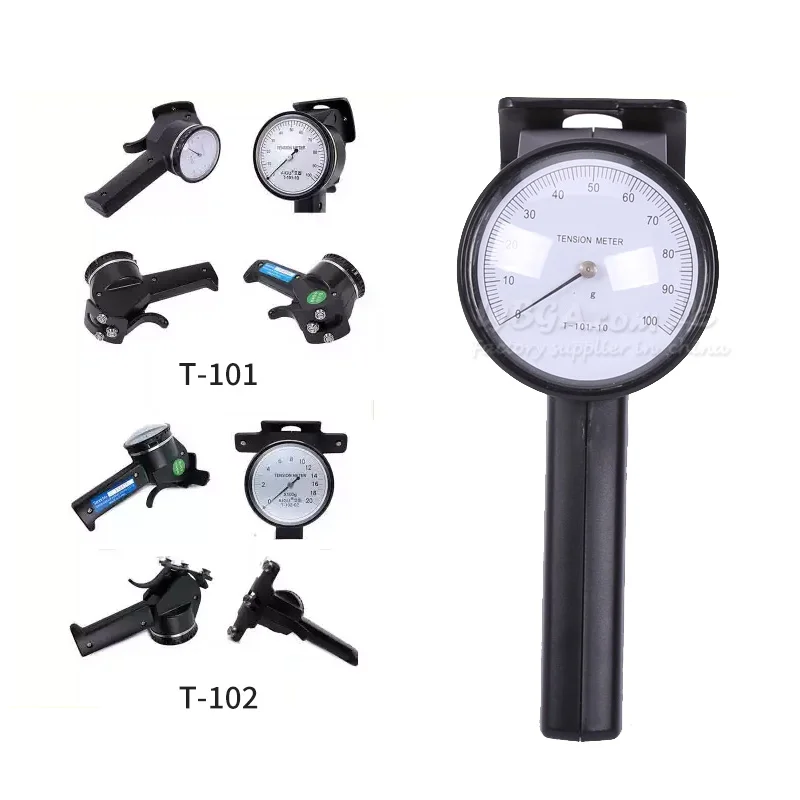 

Wire Tensiometer T-101 T-102 Customized Tension Tester for Measuring Copper Aluminum Wire Silk Wires Enameled Wire High Accuracy