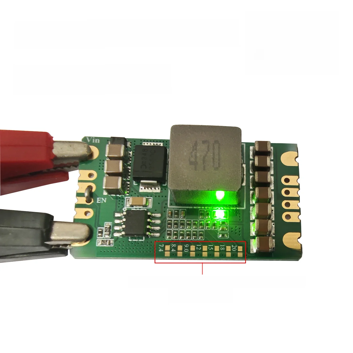 5A DC-DC wejście Buck moduł zasilający 5-60V do 5V 7.4V 8.4V 9V 12V 15V 18V 20V DC Regulator niskiego napięcia 3mV — zdjęcie 2