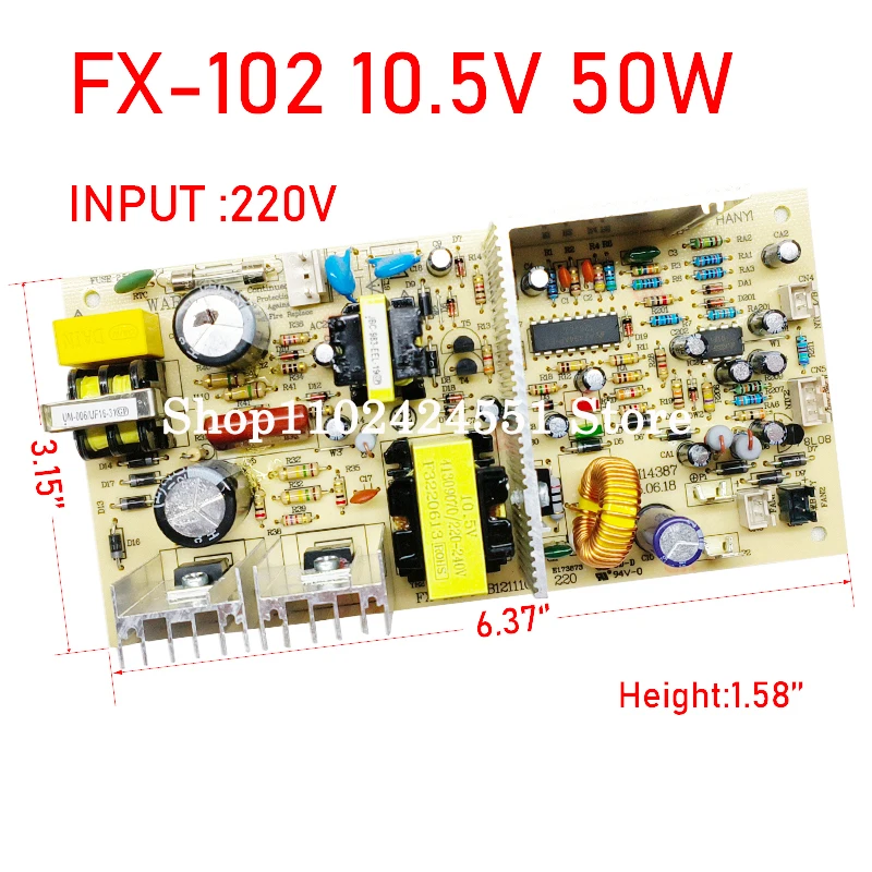 FX-102 10.5V 50W Red Wine Cabinet Power Board Main Board Power Supply  Refrigerator Accessories PCB121110K1