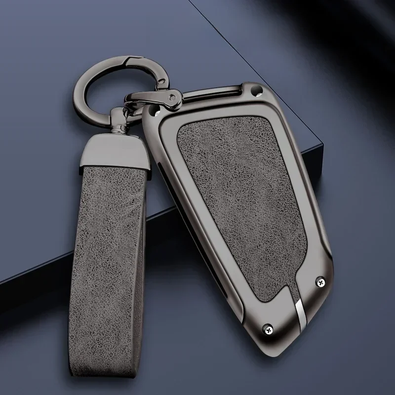 Couvercle de clé de voiture en alliage de Zinc, housse de protection pour télécommande, gamme complète de BMW X2 X3 X5, accessoires automobiles