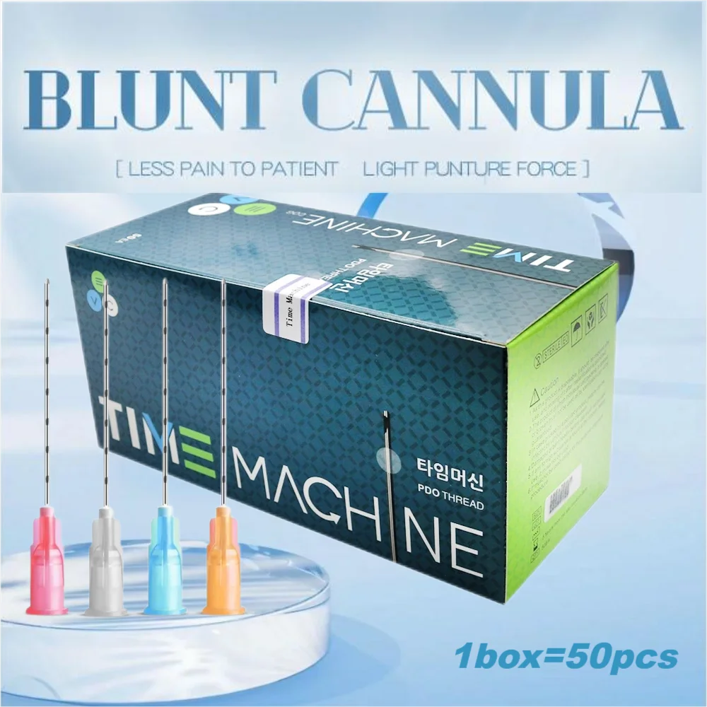 Factory Disposable Blunt-tip Cannula 22g 23G 25G 27G 18G 30G 50mm 14G Blunt Fine Micro Body Piercing Needles Cannula Syringe