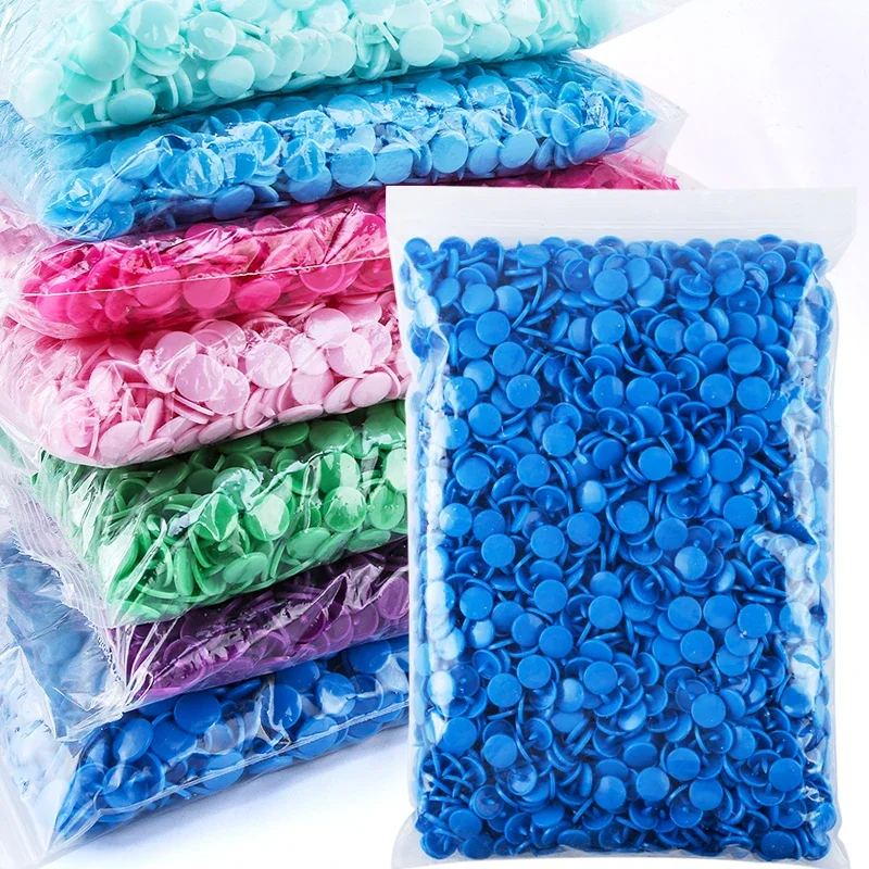 Großhandel Snap Tasten Für Kleidung T5 Kunststoff Tasten DIY Bekleidungs Presse Stud Befestigungen