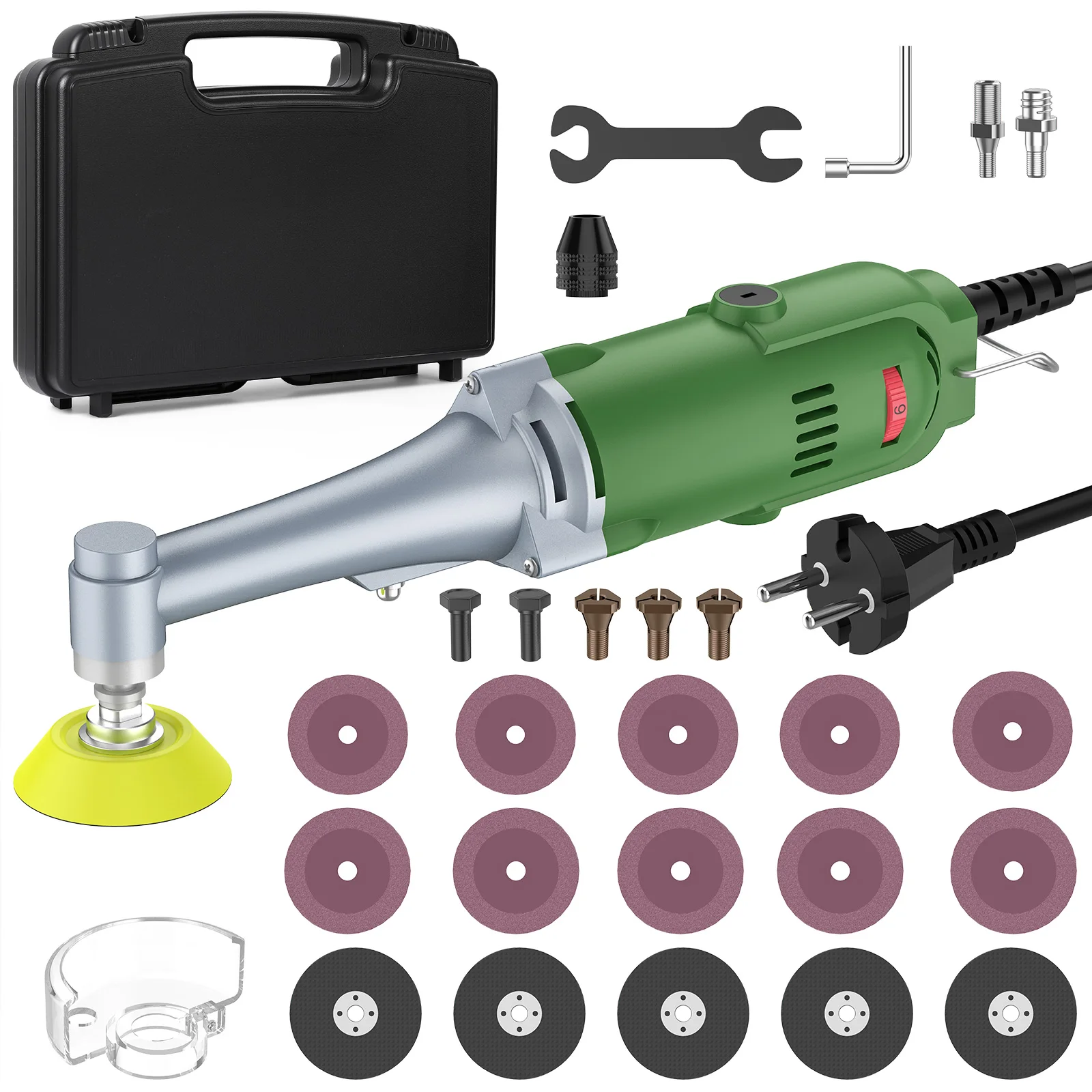 450W Ceramic Tile Beauty Sewing Tool Electric Straight Grinder 6 Variable Speeds lighting Machine Grinder Sander Polisher