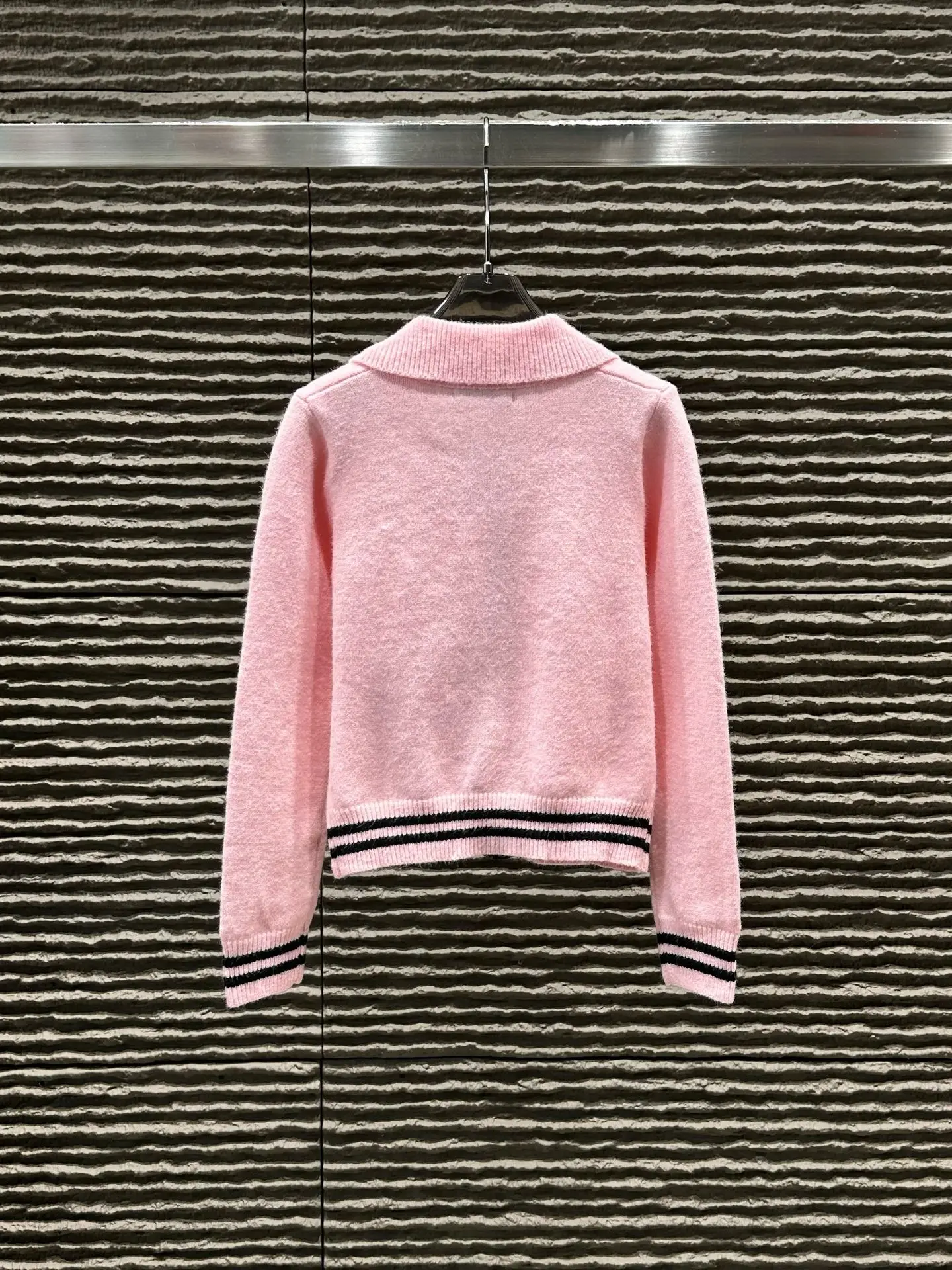 

Новый осенний женский свитер с воротником на молнии, кардиган с длинными рукавами, высокое качество, женский топ 2025 г.