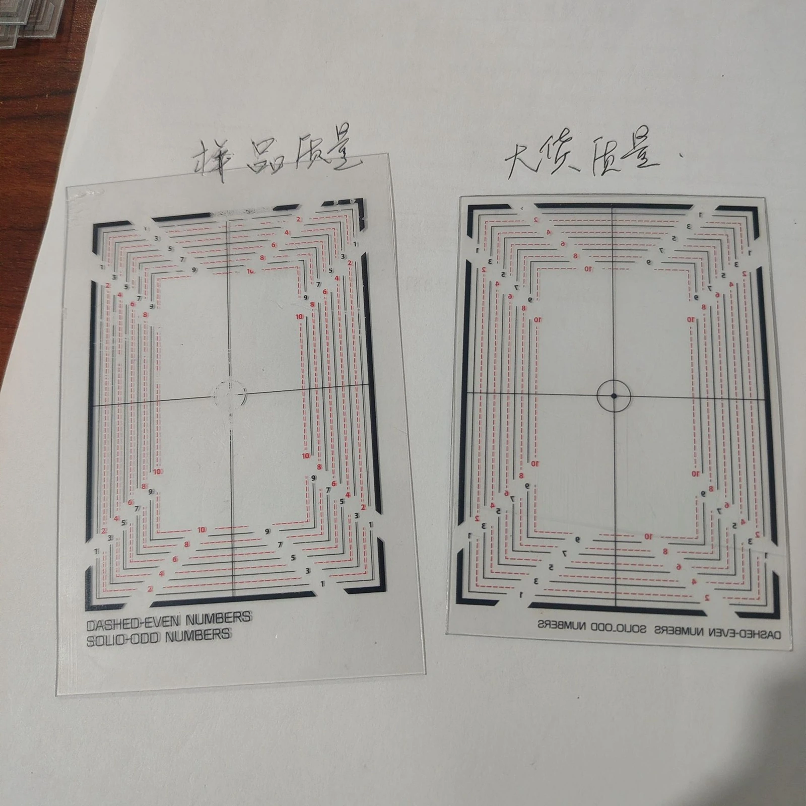Trading Card Centering Tool Translucent Card Centering Tool Clear PSA Card Grading Centering Tool Sturdy Professional