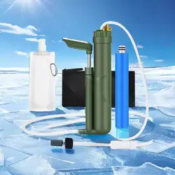 Filterwell pompa a mano portatile RO filtro dell'acqua purificatore osmosi inversa Kit di sopravvivenza di emergenza all'aperto per l'escursionismo in campeggio viaggi