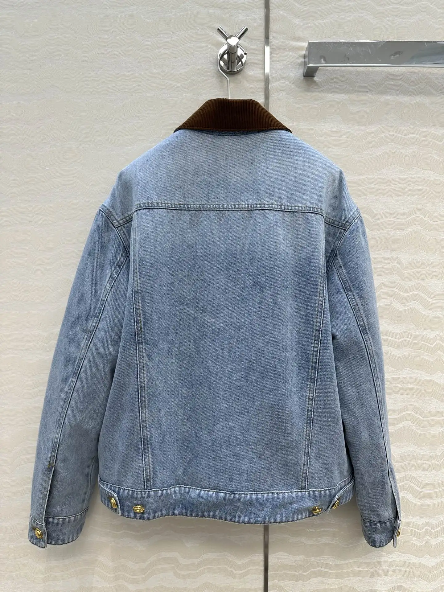 

2025 Fashion Women's Denim Jacket Cotton Coat 5D25