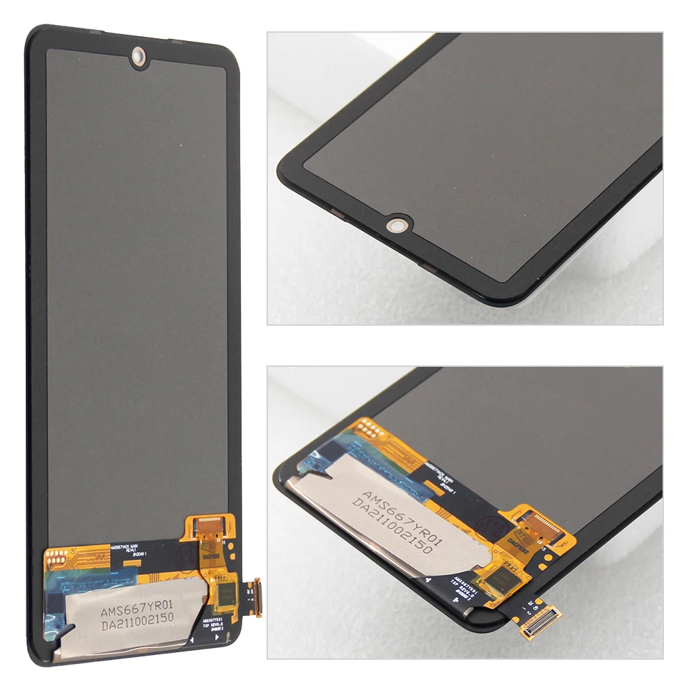 Screen for Xiaomi Redmi Note 12 Pro 4G ‎2209116AG 2209116AG Lcd Display Digital Touch Screen Assembly with Frame Replacement