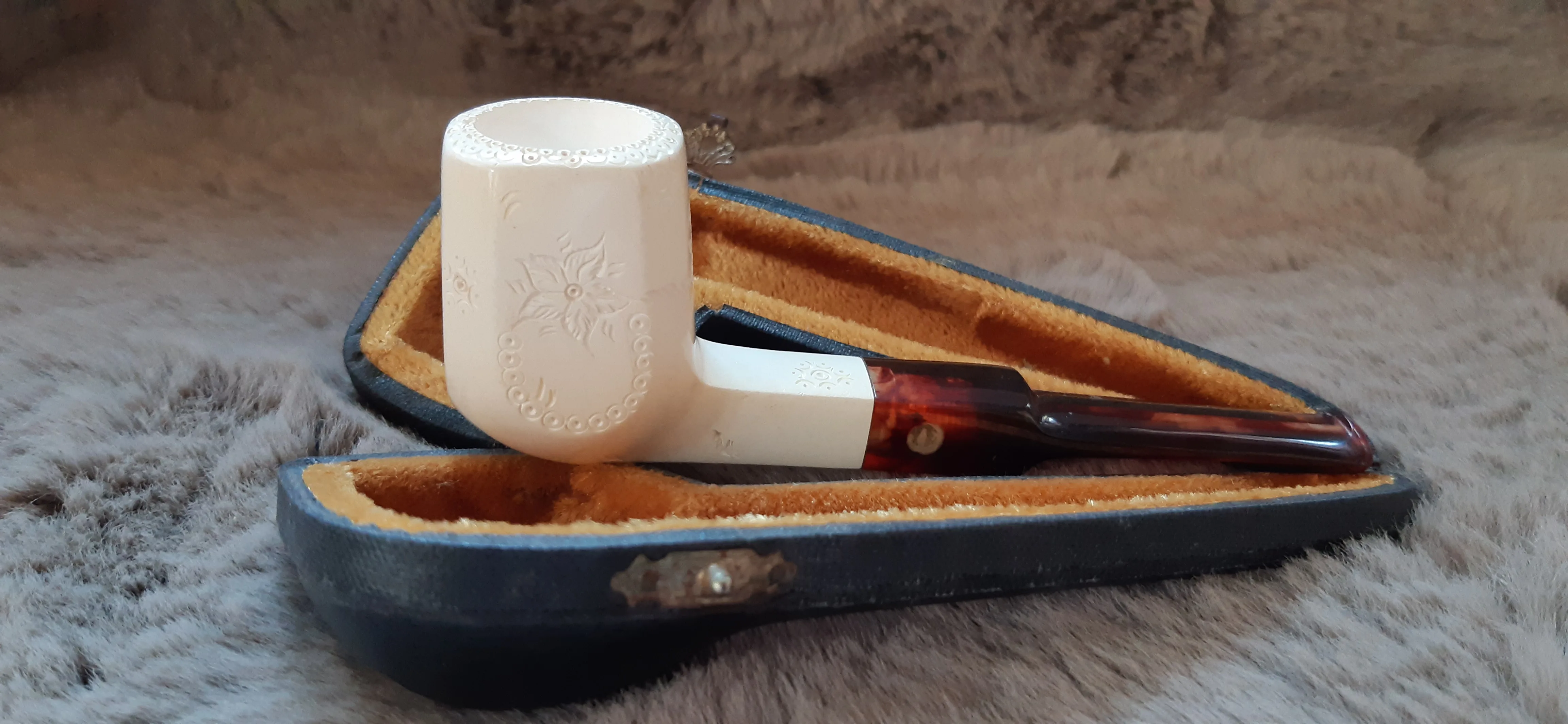 Handmade Block Meerschaum Pipe