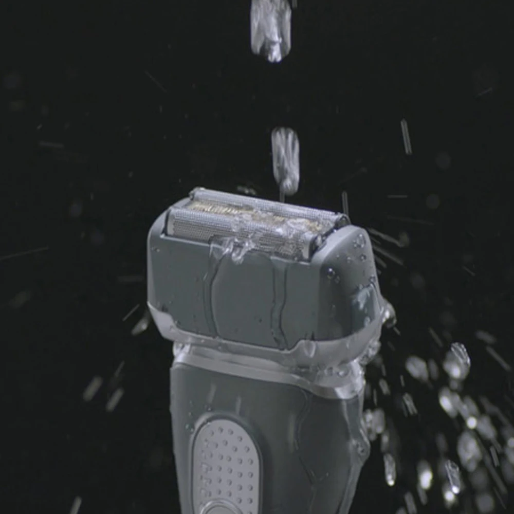 Joas ماكينة حلاقة كهربائية للرجال Ipx7 مقاومة للماء المحمولة طلاء التيتانيوم شفرة أداة تهذيب اللحية USB قابلة للشحن المتقدمة Js-7000