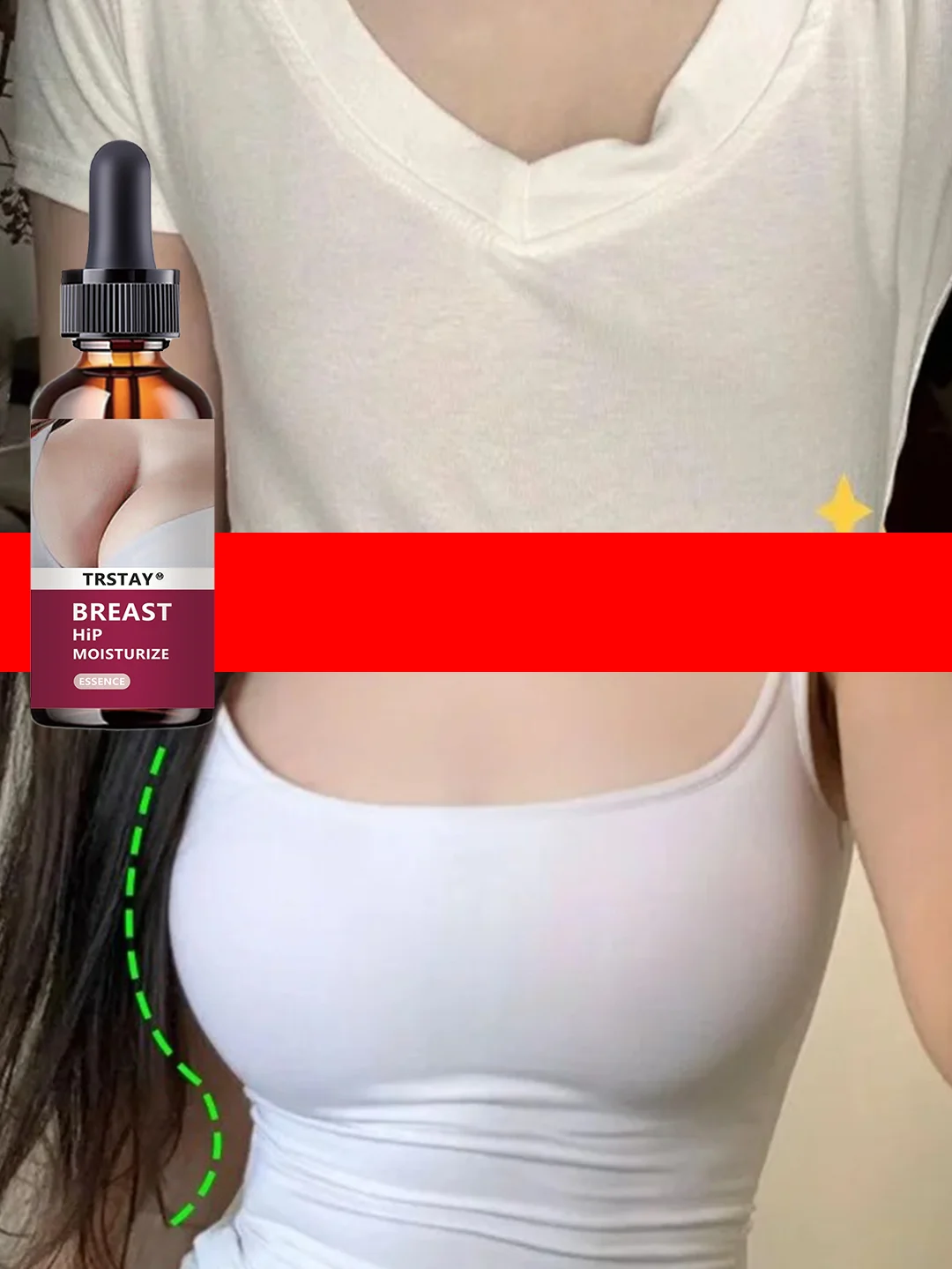 Moisturizing Chest Firming Essence Milk Deep Nourishment for Full Round Curves Enhanced Elasticity Tightening Formula Natural Es - Image 2