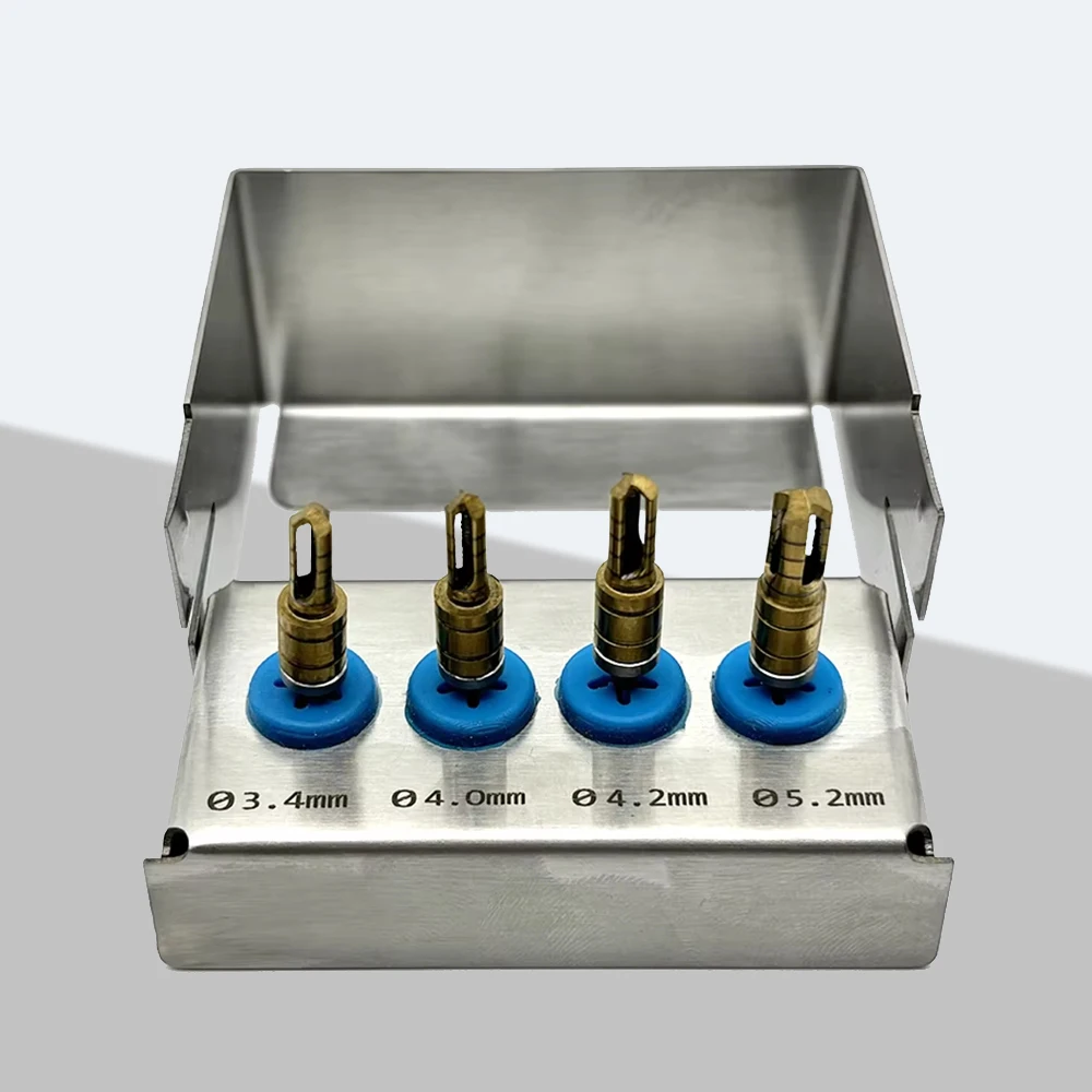 

Стоматологический коллектор костей, самошлифовальная дрель для костного питания для набора имплантатов, стоматологический хирургический инструмент из нержавеющей стали