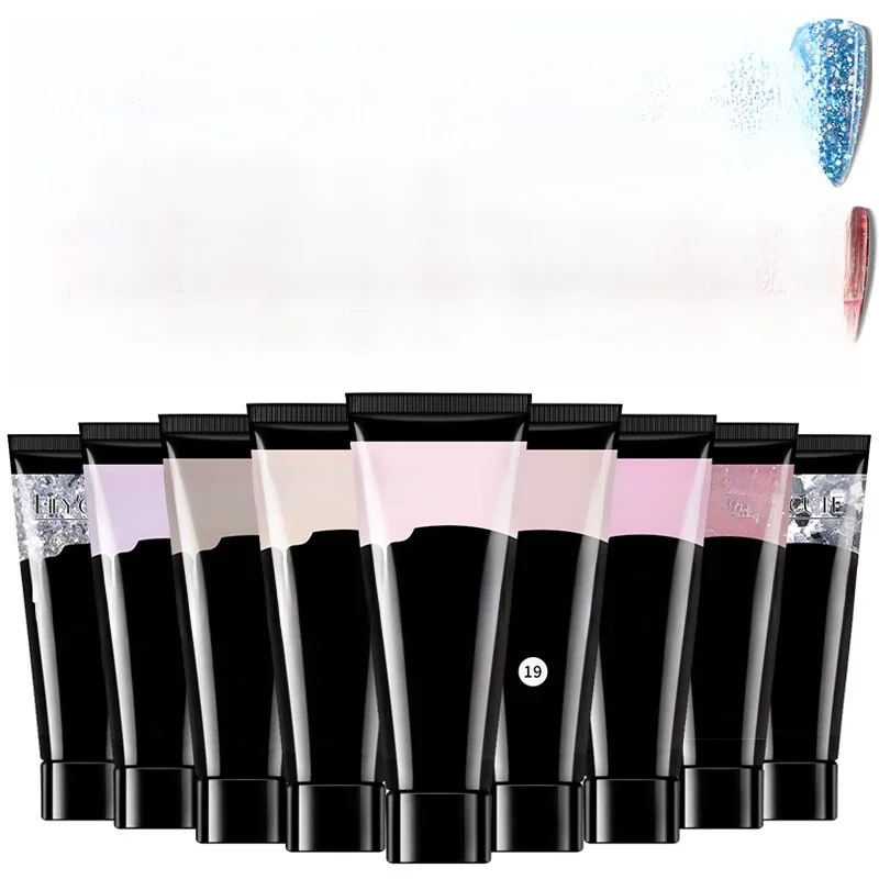 LIToxic-Verhéritage à Ongles Semi-Permanent, Gel UV Dur, Extension Rapide des Ongles, Construction et Manucure, 15ml