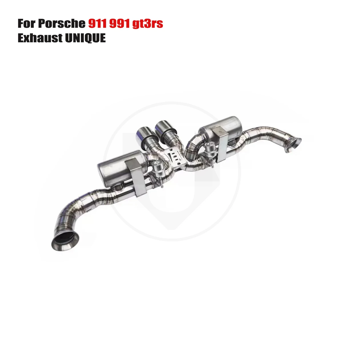 

UNIQUE For 2012-2015 Porsche 911 991.1 GT3 3.8L 4.0L performance valve titanium exhaust system TC4 titanium alloy exhaust muffl