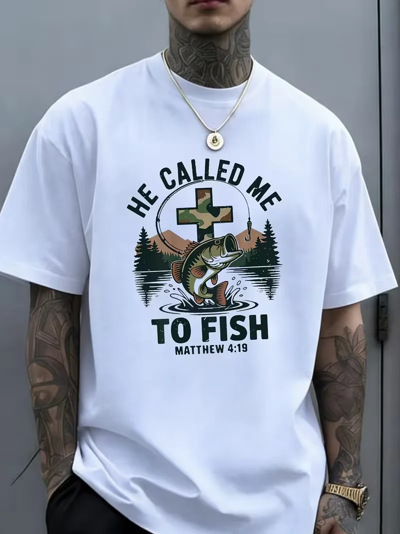 Men’s He Called Me To Fish T‑S - đánh giá và giá Sleeveless Undershirt