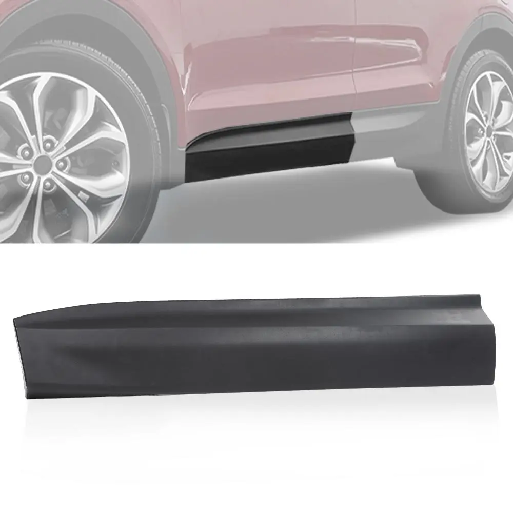 

Front Driver Side Door Lower Molding Door Garnish Fit for 2013-2018 Santa Fe Sport 87721-4Z000, 877214Z000 Black New Accessories