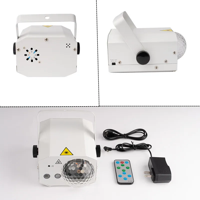Dj Disco Bal Podium Licht Partij Laser Licht Projector Rgb Strobe Party Club Kerst Home Vakantie Decoratie Licht