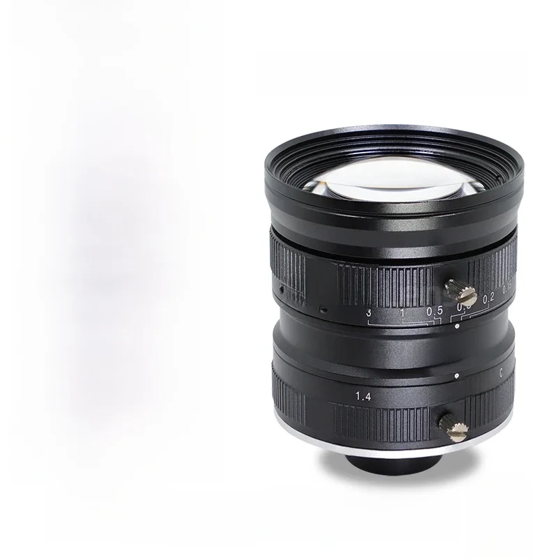 Obiektyw do kamery 6mm szerokokątny F1.4 z dużą przysłoną, 2/3 cala, 5MP, o niskim zniekształceniu, mocowanie C, do kamer przemysłowych i wizji maszynowej. — zdjęcie 2