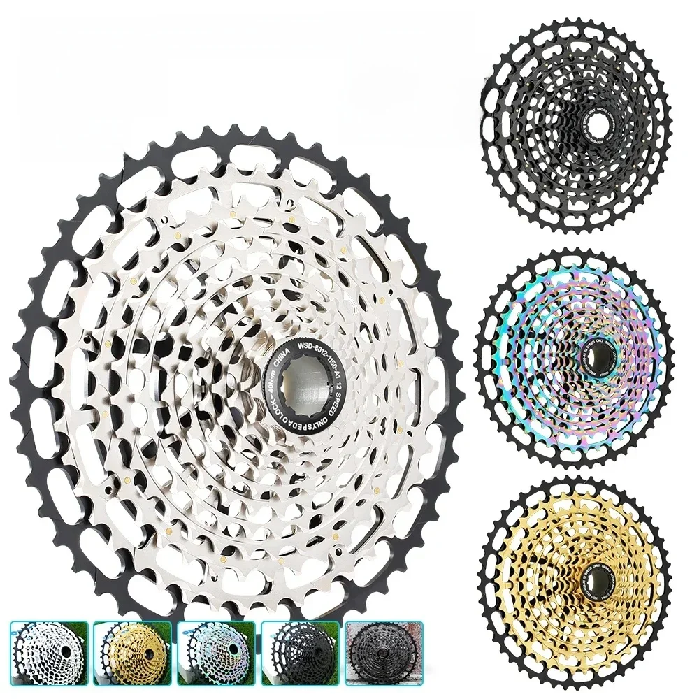 AliExpress RYET Spedao MTB Cassettes 10-50T/11-50T Mountain Bike 12 Speed Cassette SuperLight Full CNC XD HG 12 Speed Flywheels MTB Bike Parts