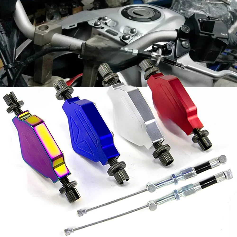 AliExpress UK Motorcycle Easy Pull Clutch System Stunt Lever Pull Cable For KAWASAKI NINJA KX SUZUKI GSR GSXR Universal Off-road Dirt Pit Bike
