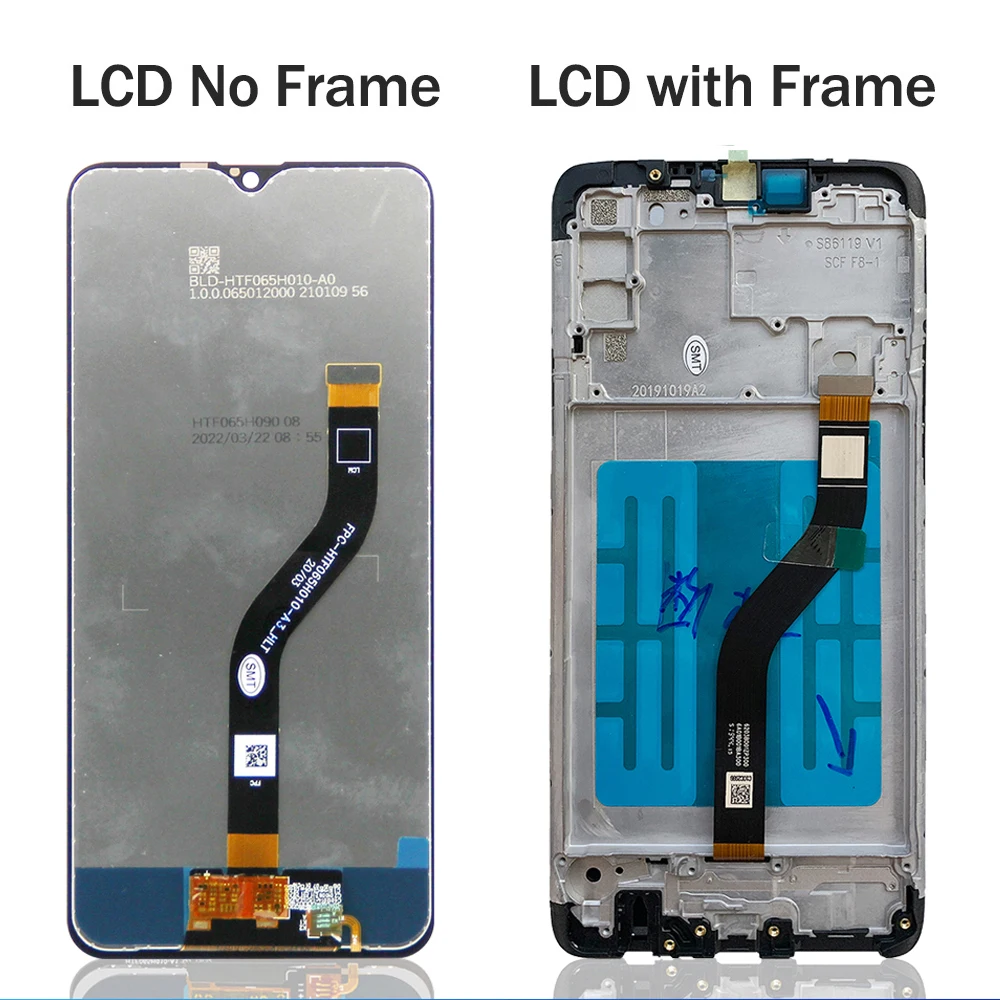 A20S Display Screen Replacement, for Samsung Galaxy A20s A207 A207F Lcd Display Digital Touch Screen with Frame Assembly