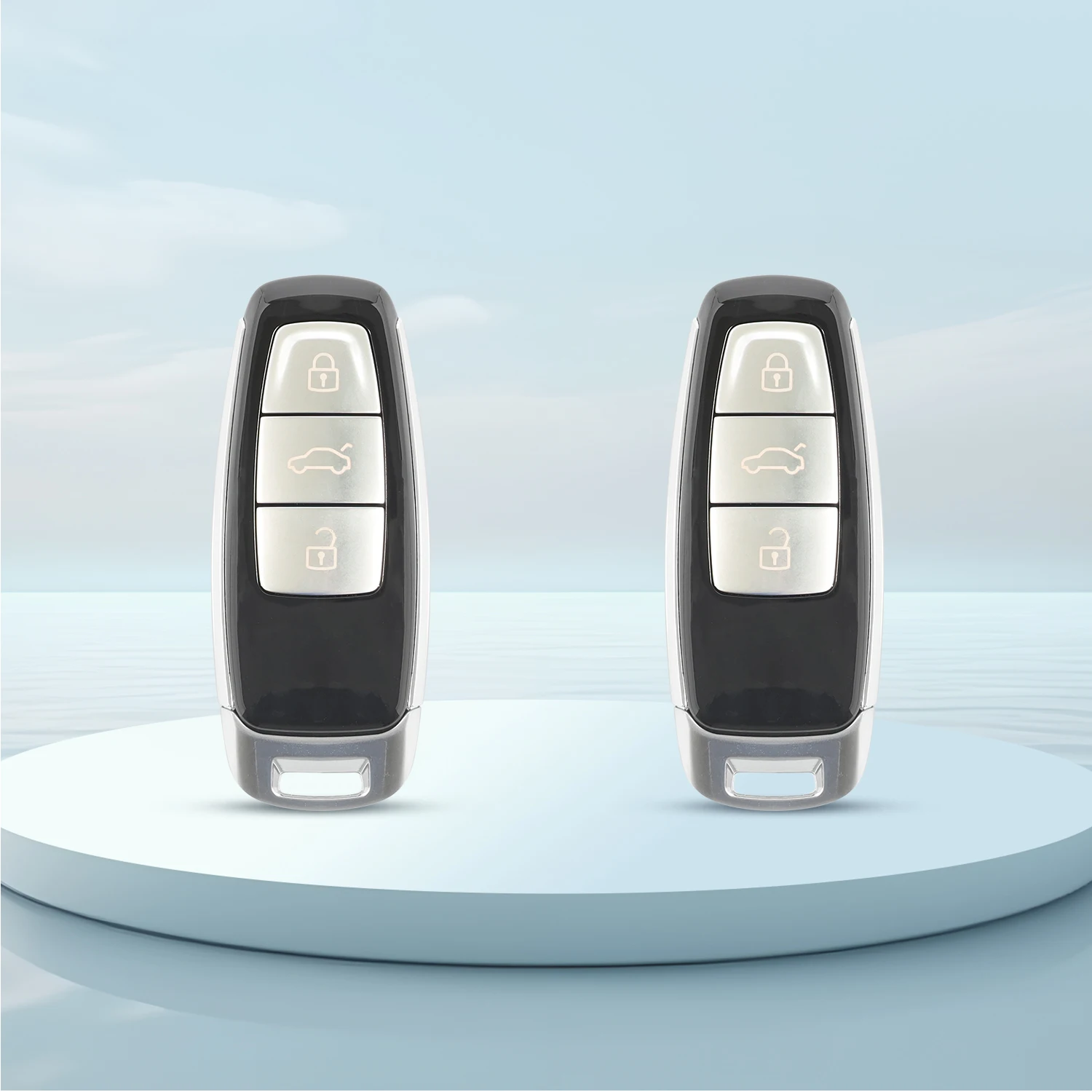 EASYGUARD Fit For Audi 2018+  A4/A5/A6/A7/A8/Q5/Q7/Q8 With OEM Push Start Button  Smart Key PKE Keyless Entry System