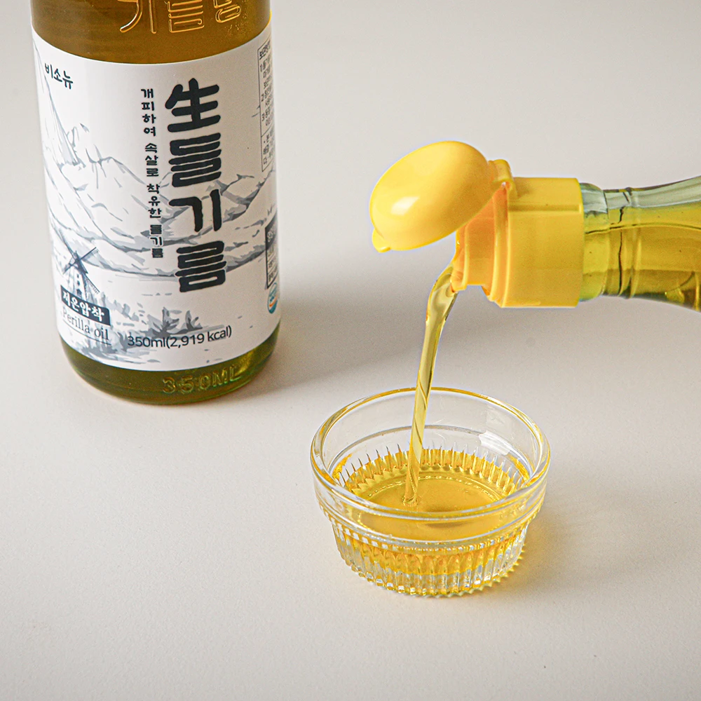 저온압착 들기름 생들기름 350ml - 2