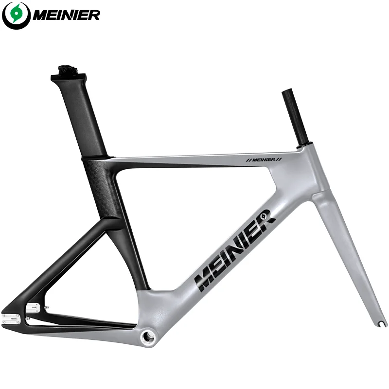 Custom Paint Carbon Track Frame Road Racing Fixed Gear Bike Frame 700C Carbon Track Frameset