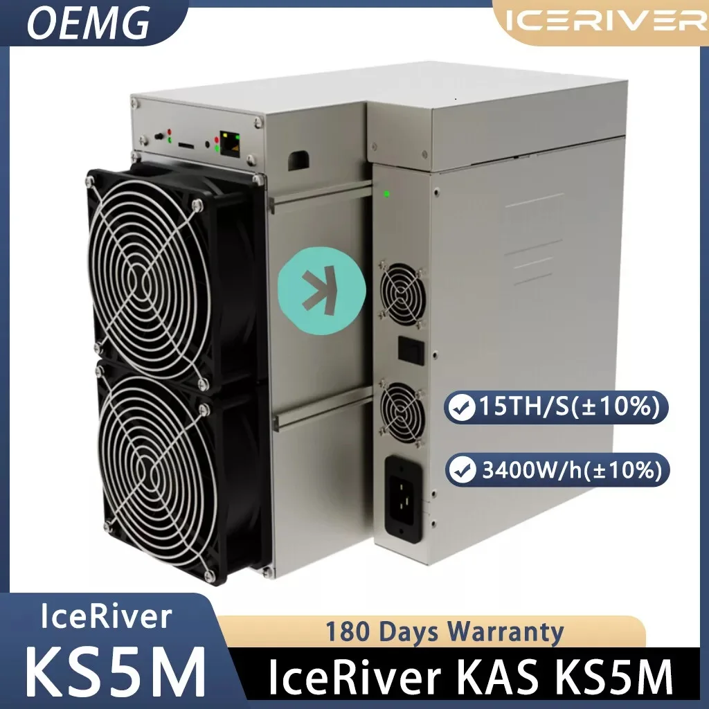 

Купите 2 и получите 1 бесплатно новый IceRiver KS5M Kaspa Miner KAS ASIC Miner 15T 3400W KAS с PUS в наличии