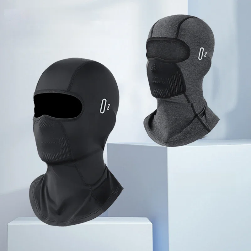 AliExpress NONE Outdoor Ice Silk Sun Protection Bib Spring and Summer Motorcycle cycling fishing Sports Magic Bandana  Riding Mask Full Fac