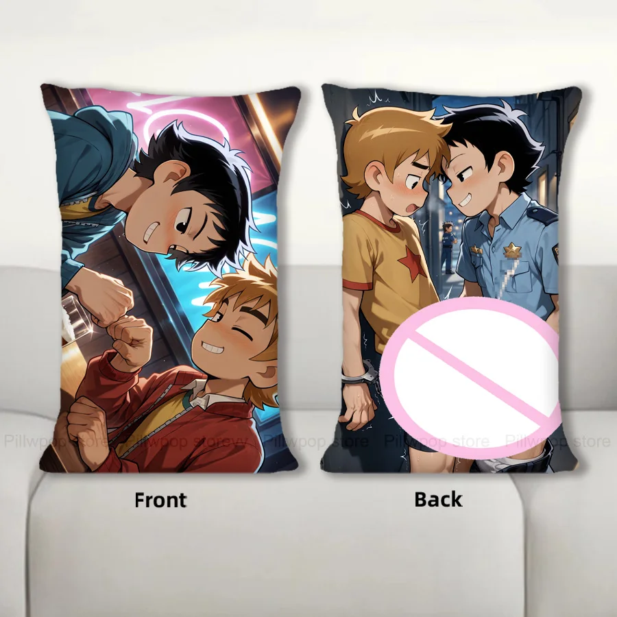 

Dakimakura Anime Scott & Wallace Body Pillow Cover Sofa Cushion Double-side Print Throw Pillow Case 40X60cm