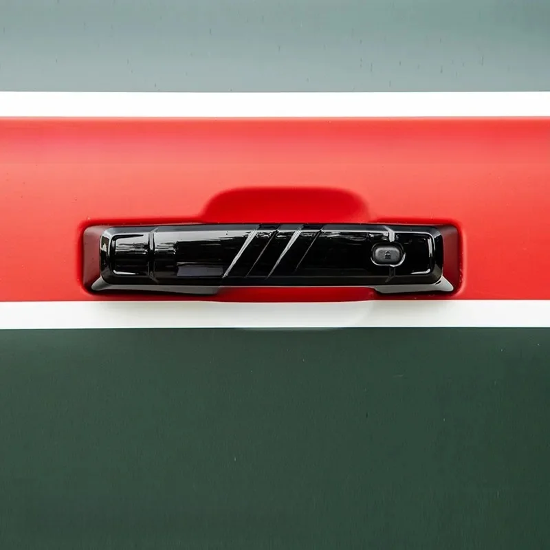 Glossy Black Door Handle Cover Protector For Ford Bronco w/ Keyless 2021 2022 2023 2024 2025