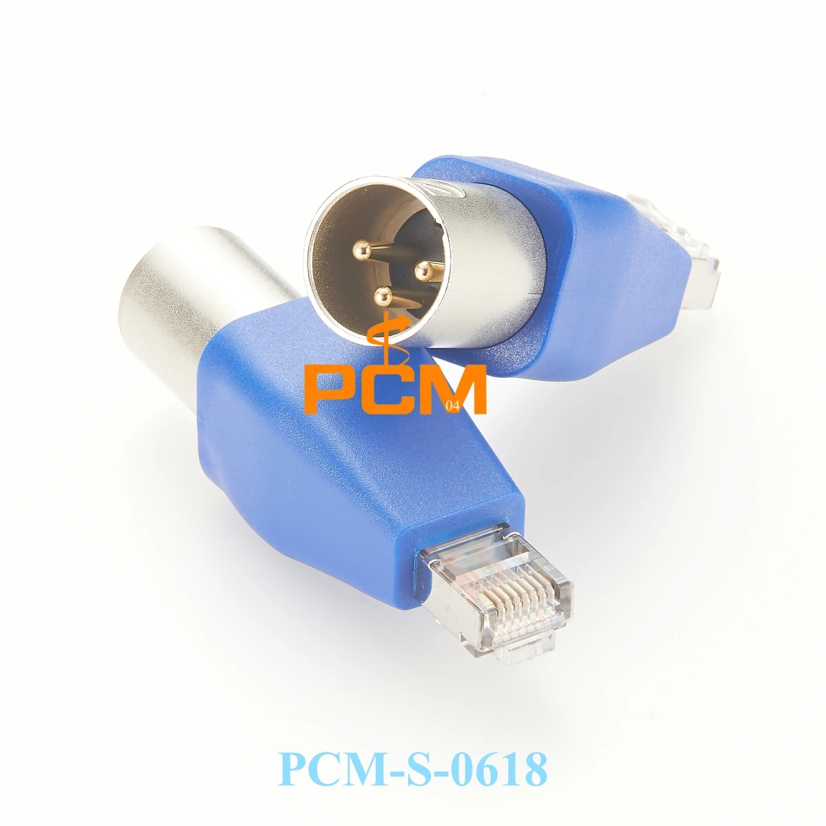 DMX512 XLR 3 Pin to RJ45 Male Converter adapter CAT5e Ethernet for DMX Console Battery Controller Lighting Control System,1pc