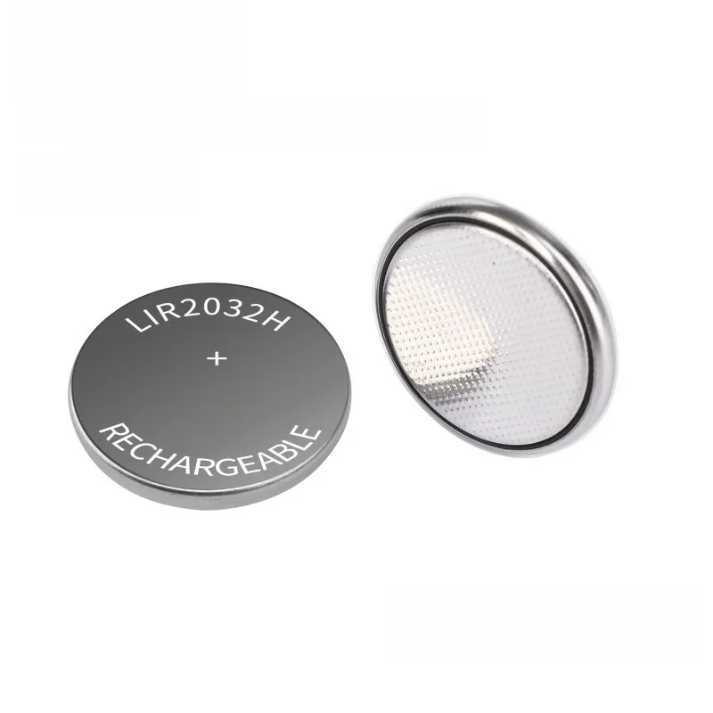 Gorąca sprzedaż: bateria guzikowa LIR2032H, 70 mAh, 2032, 3,7 V, bateria litowa, baterie guzikowe do kluczyków samochodowych, z możliwością ładowania. — zdjęcie produktu 7