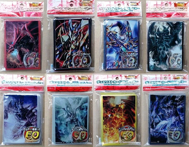 50 sztuk/partia (1 opakowanie) Yu-Gi-Oh! Cosplay Yugioh Dark Magician Girl Anime Gry planszowe Rękawy na karty Bariera na karty Ochraniacz na karty — zdjęcie 2