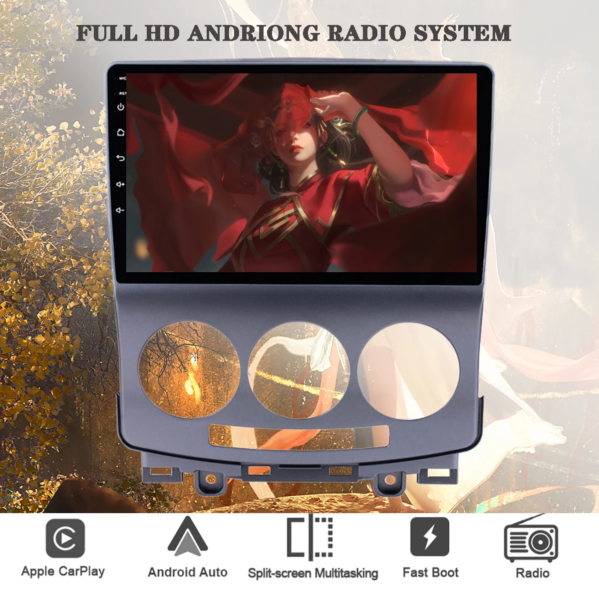 

Android 14 Car DVD Player GPS Navigation Auto stereo For Mazda5 Mazda 5 2005-2010 Console Multimedia Entertainment System HU